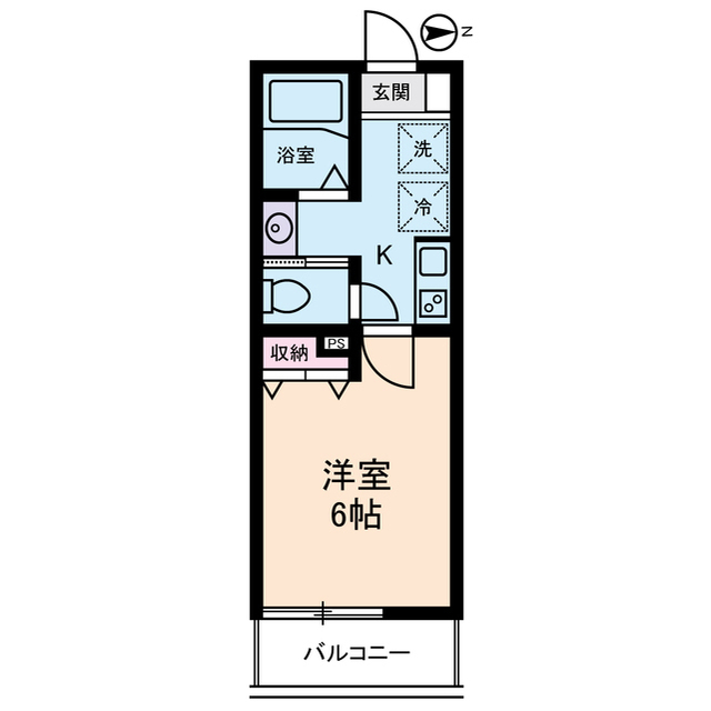 グランドール西尾久の間取り