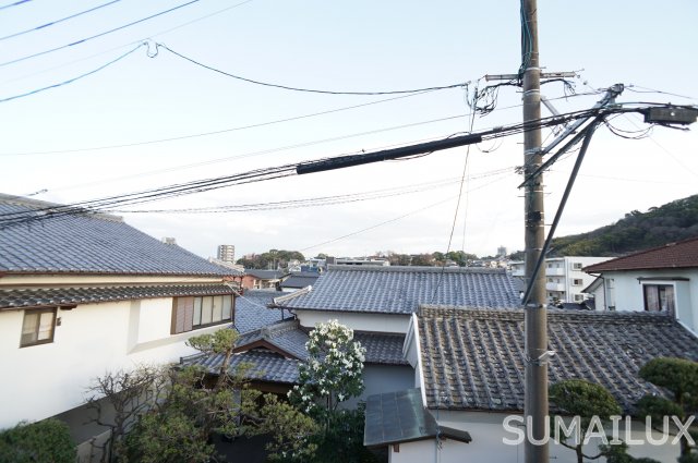 【熊本市西区横手のアパートの眺望】