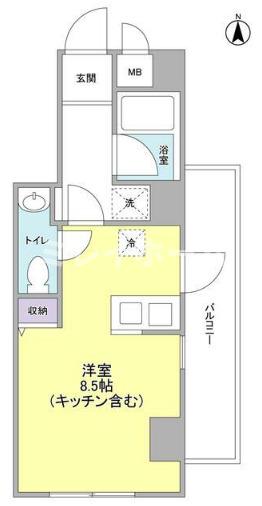 StellaSENDAIZAKAの間取り