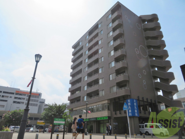 仙台市宮城野区名掛丁のマンションの建物外観