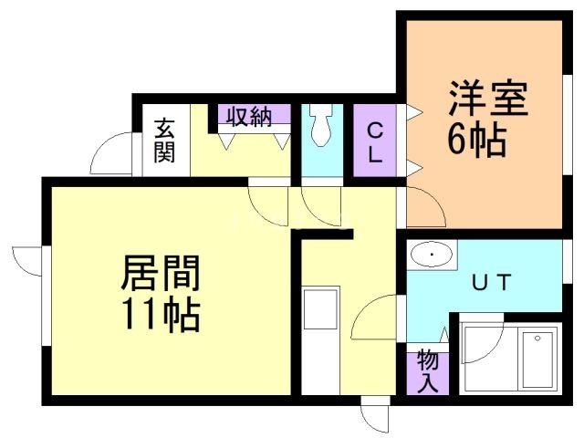 フォルトゥーナ上厚真の間取り
