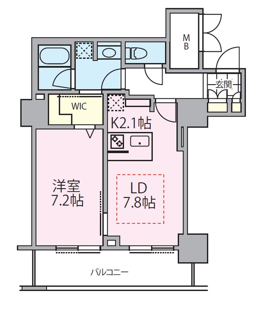 ロイヤルパークスタワー南千住の間取り