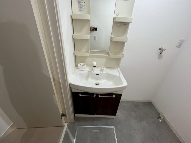 洗面設備　他号室の写真です