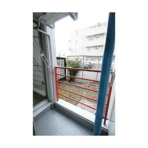 バルコニー　風通しの良いバルコニーです。