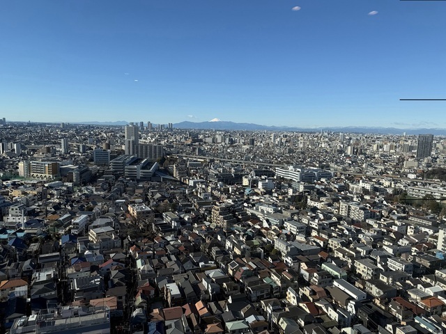 バルコニー　バルコニーからの眺望