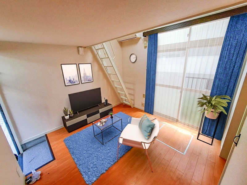 居室・リビング　※室内家具はバーチャル画像のイメージとなります。