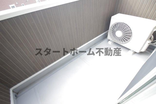 バルコニー　広々としたバルコニーです