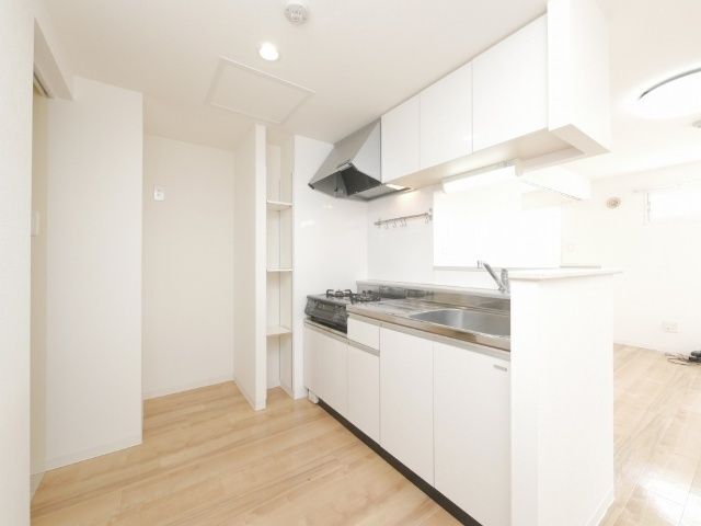 キッチン　※写真は別号室です。