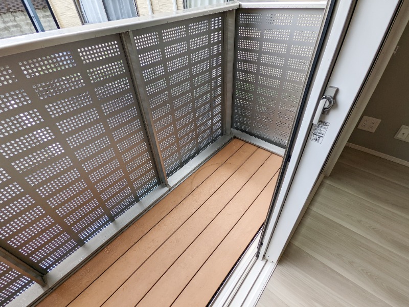 バルコニー　図面と現状に相違がある場合には現状を優先