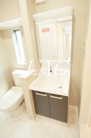 洗面設備　洗面台です。