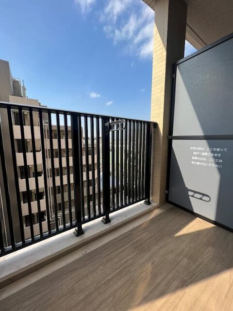 バルコニー　お洗濯にも便利なバルコニー付き