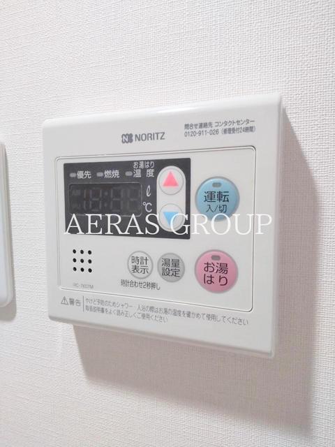 その他設備　給湯機パネル