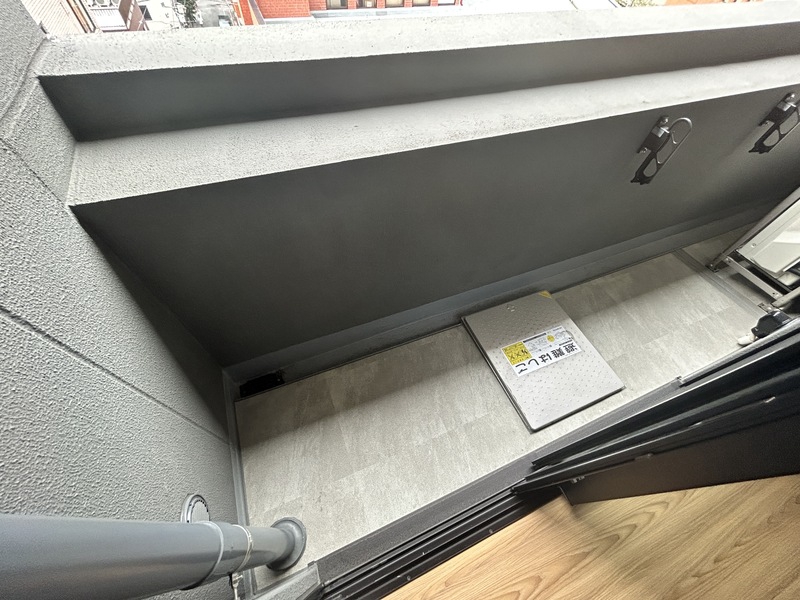 バルコニー　同タイプ別部屋写真です