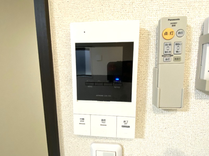 セキュリティ　顔が見えて安心です！