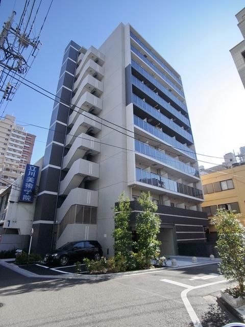 建物外観　立川駅近の分譲賃貸