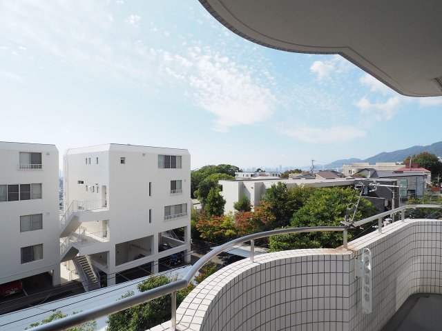 眺望　日当たり良好ですね。