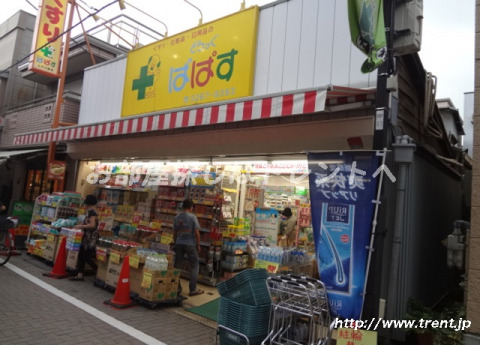 ドラックストア　ぱぱす江戸川橋店（ドラッグストア）まで80m