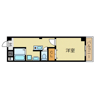 ブルーノ長堀の間取り写真