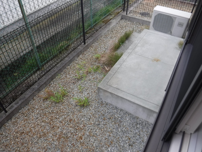 庭　南向きの専用庭があります！