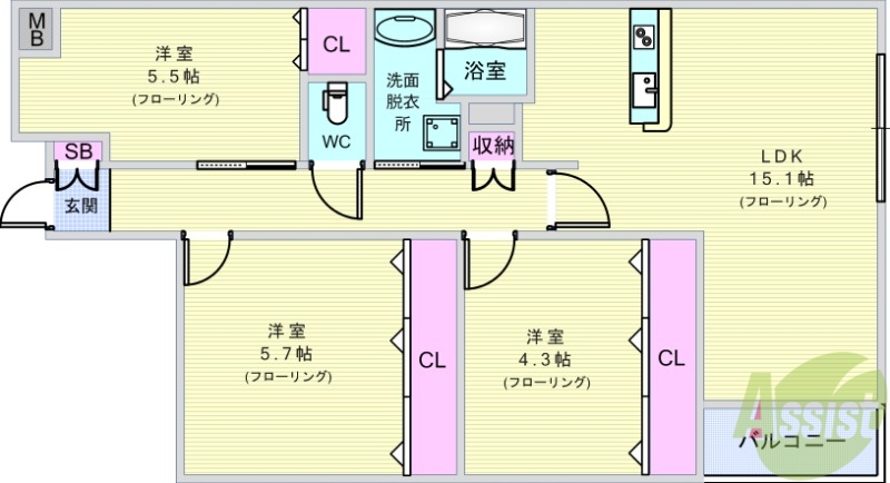 間取り図