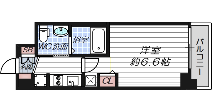 ECエステムコート新大阪IXグランブライトの間取り写真