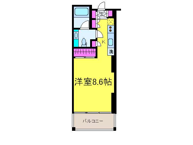 PREMIUM CUBE元代々木の間取り写真