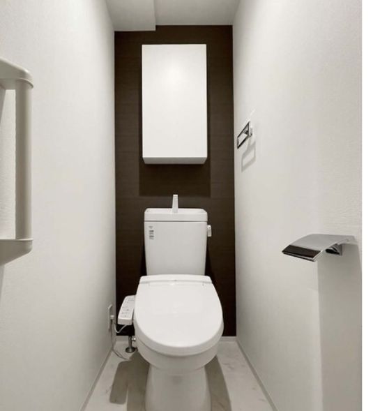 トイレ　ゆったりとした空間のトイレです