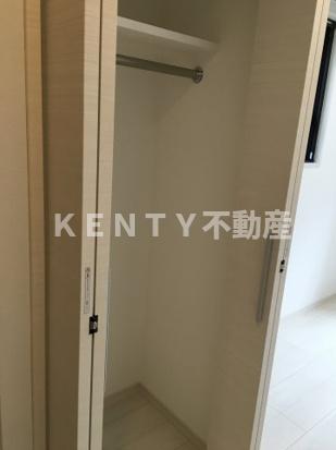 収納　大きなスペースがあり、収納には困りません