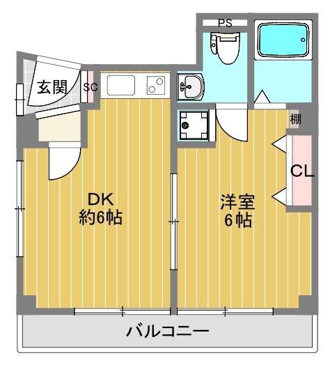 エトワール西荻窪南の間取り写真