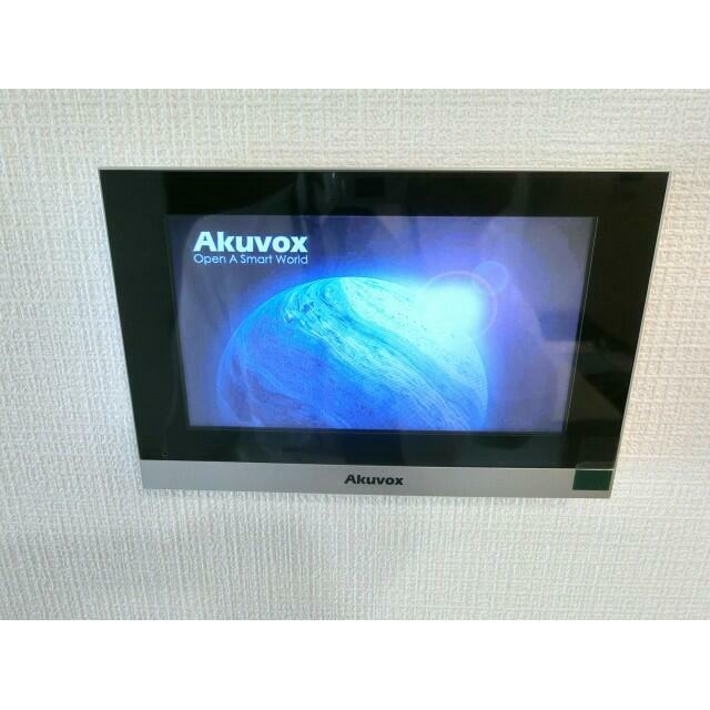 セキュリティ　顔認証設備パネル