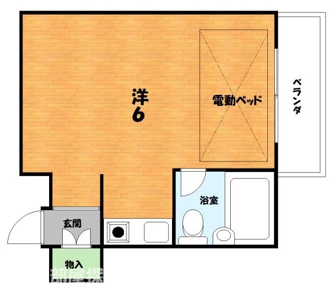 御殿山１棟マンションの間取り