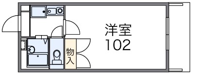 狛江市猪方のマンションの間取り