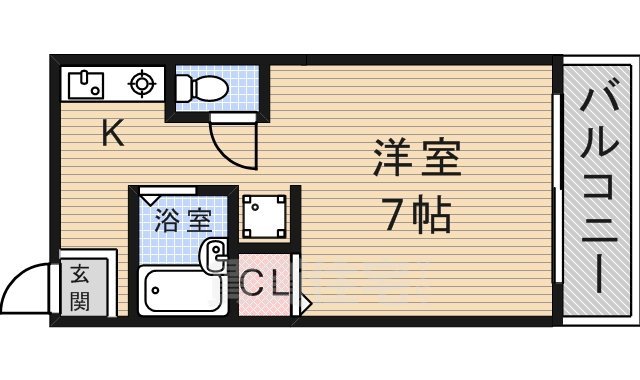 山仁シロヤマベルグ2の間取り