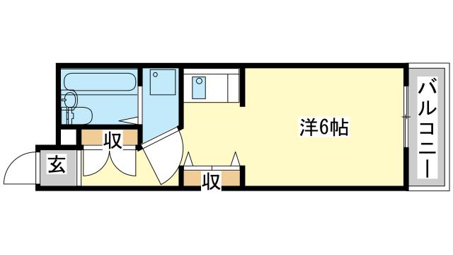 ハッピーコート栄町の間取り