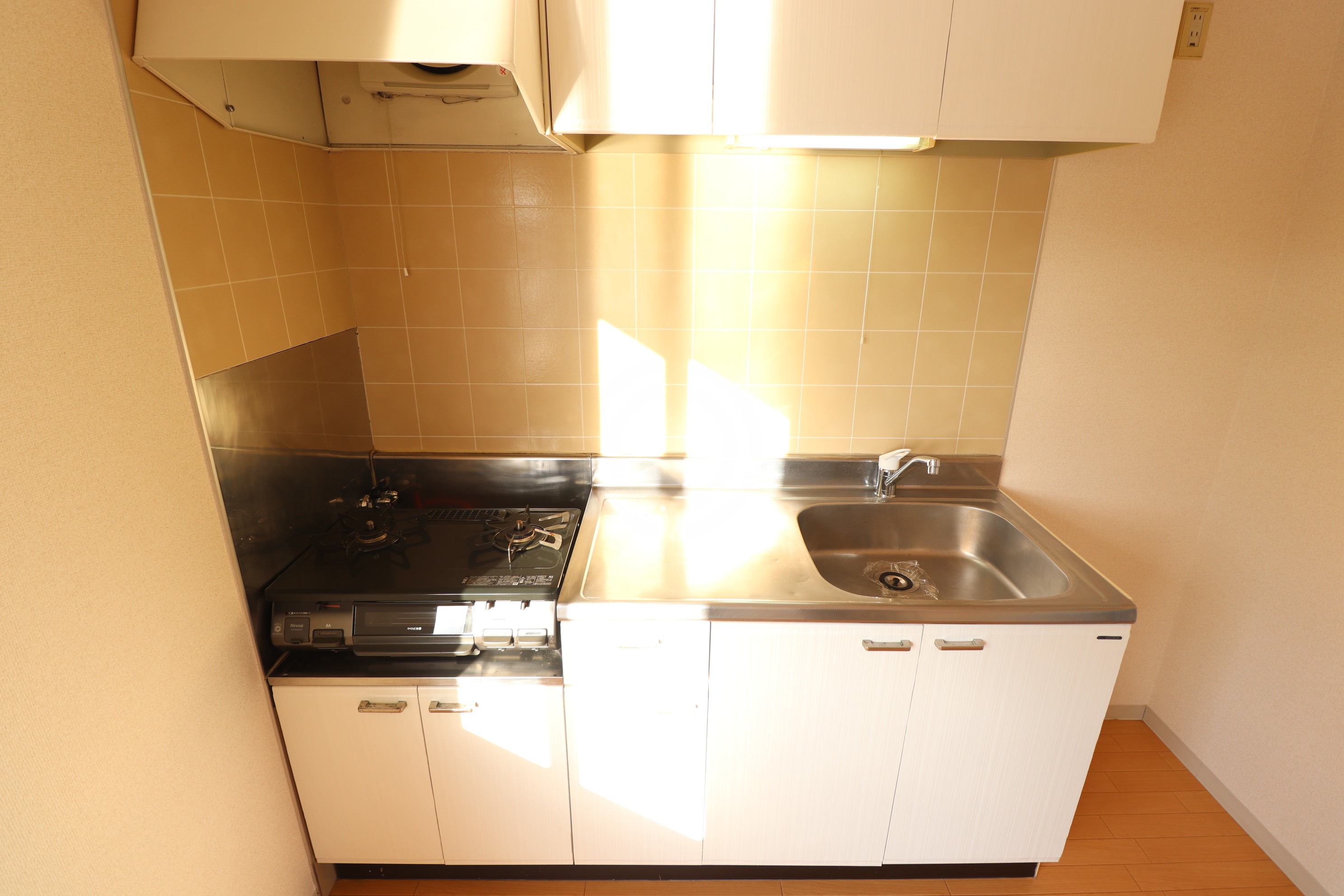 キッチン　ガスコンロ対応です♪