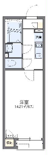 レオネクスト城戸の間取り