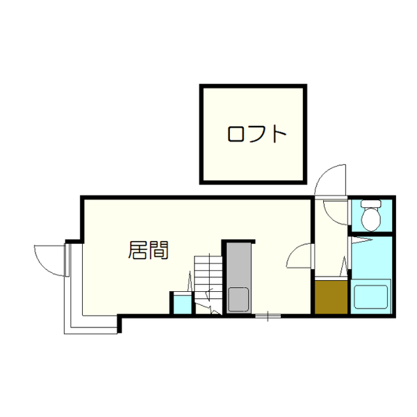 北海道札幌市厚別区厚別中央三条４（アパート）の賃貸物件の間取り