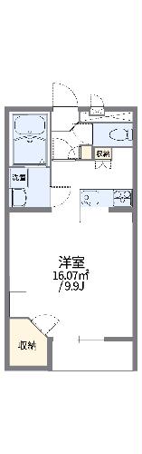 レオパレスリリーの間取り