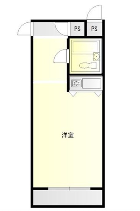 朝日プラザ心斎橋北の間取り