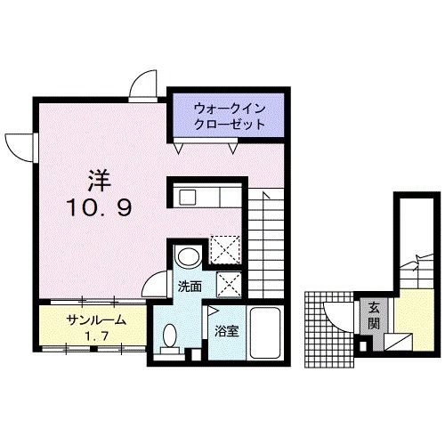 イリーデの間取り