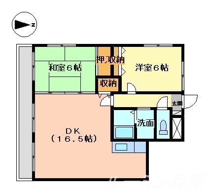 シャルル小野の間取り