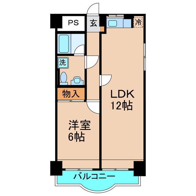 第１３ビルの間取り