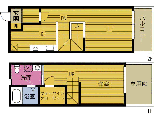 ＲＥＧＩＮＡ中島の間取り