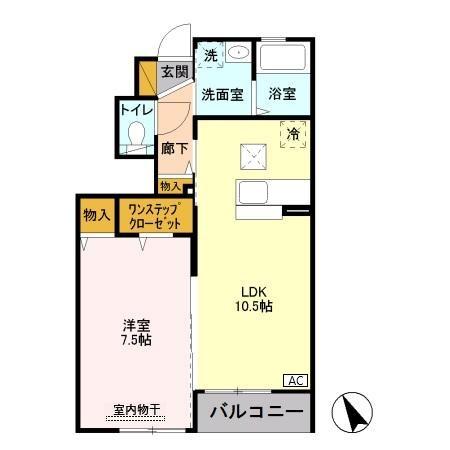 シャンティの間取り写真