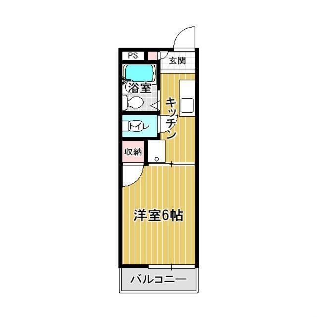 【横浜市戸塚区上矢部町のアパートの間取り】