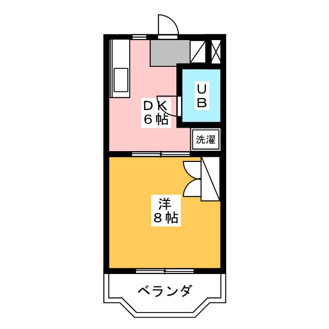 マンションカトレアIの間取り