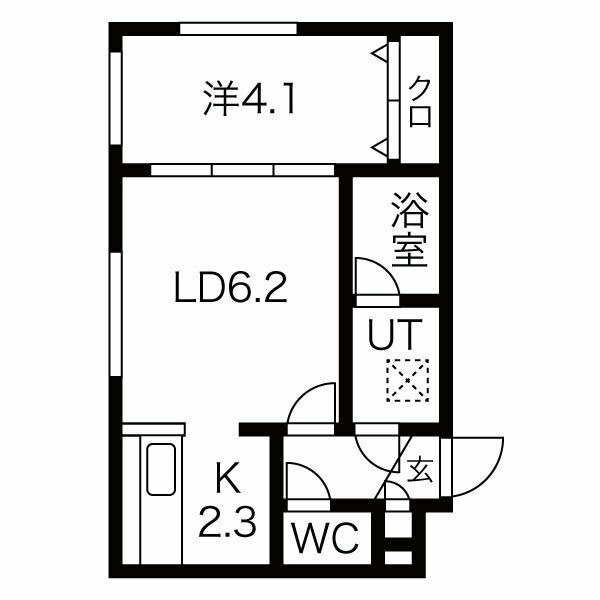 Urban Park平岸の間取り