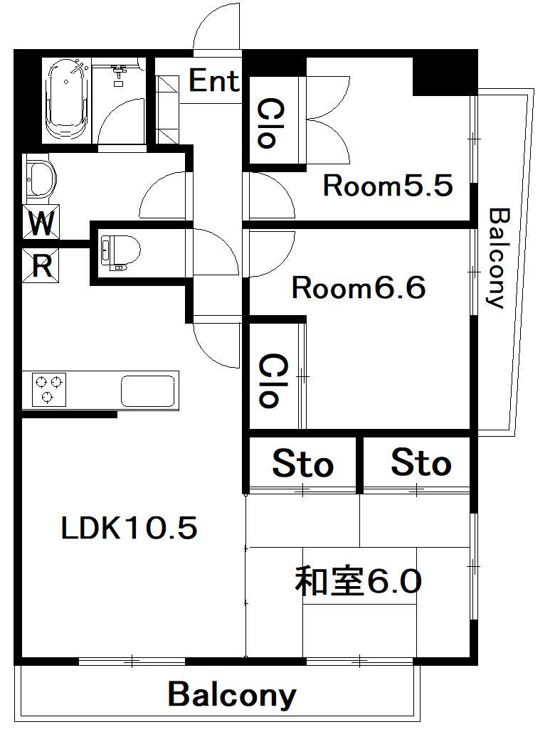 パインパレスの間取り