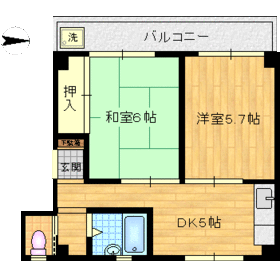 サクラハイム出来野の間取り