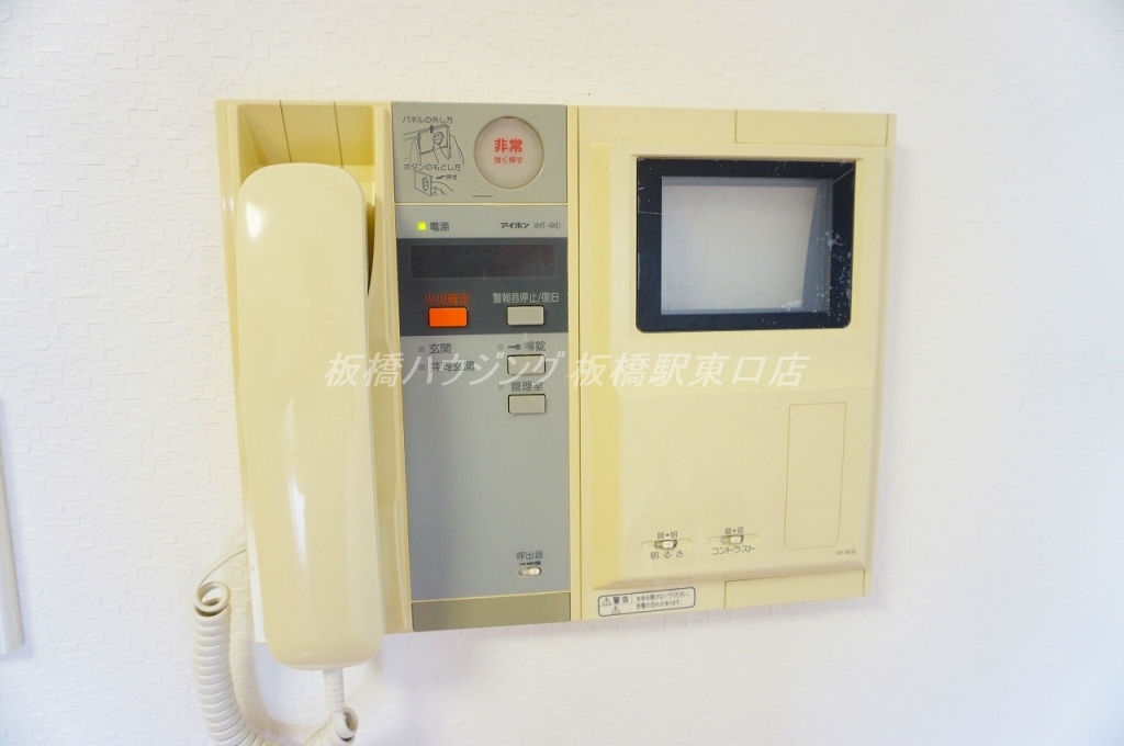 セキュリティ　モニター付オートロック